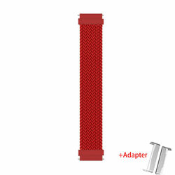 Für Fitbit Versa 4 3 2 Versa Lite / Sense 1 2 Elastic Nylon Armband Ersatz Band