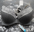 BH - mit Schalen+Bügel - Kayser - schwarz/weiss - Mädchen-Damen - Gr. 75B - Neu