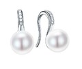 Damen Ohrringe Ohrhänger 925er Sterling Silber Süßwasser Perle AAA Ohrschmuck