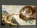 Michelangelo Creation of Adam Bild Top Wandbild  Kunst MC1