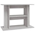 Aquariumständer Grau Sonoma 80x35x60 Cm Spanplatte Aquarium Unterstand Terrarium