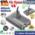 6000mAh Für Dyson V8 AKKU SV10 Ersatzakku Animal Absolute Staubsauger Großer