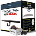 Für VW Passat Variant B3,B4 3A5,35i Anhängerkupplung starr +eSatz 13pol uni 88-