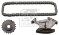 Ketten Satz Ölpumpe Motorölpumpenantrieb für Audi Skoda VW Seat Febi Bilstein