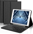 Hülle mit Bluetooth Tastatur Für iPad 10.2 Zoll 9./ 8. /7. Generation QWERTZ DE