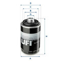 Ölfilter Anschraubfilter 23.493.00 UFI für AUDI SEAT SKODA VW