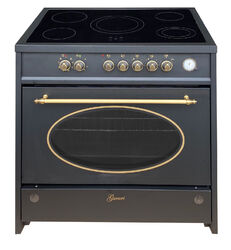 Gurari GCH E 912 BL r Retro Elektro Standherd 90 cm