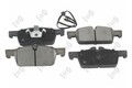 Abakus Bremsbelagsatz, Scheibenbremse 231-01-235 für PEUGEOT