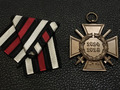 Kriegsverdienstkreuz Hindenburg mit Schwertern 1914-1918 mit Band R.V. Pforzheim