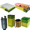 MANN-FILTER Inspektionspaket Filtersatz passend für Ford KA 1.3 TDCi
