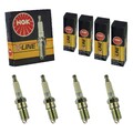 4x NGK Zündkerze passend für Peugeot 206 CC Peugeot 307 1.6 16V NFU (TU5JP4)