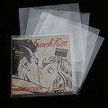 100 St. Single Cover Schutzhüllen 7" Slimline 185x185 outside protection 45 rpm