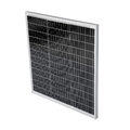 120W Solarmodul Monokristallin Solarpanel PV Solarzelle für Balkon Gartenhäuse