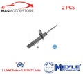STOSSDAMPFER STOßDÄMPFER 2 STÜCK PAAR VORNE MEYLE 11-26 623 0012 2PCS I NEU
