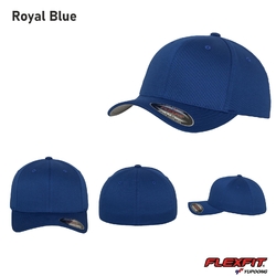 FLEXFIT® Original  Wooly Combed  Baseball Cap / Mütze / Kappe Royal