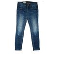 Street One York Damen super Stretch 7/8 Jeans Hose slim skinny 36 S W28 L30 blau