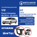 Für VW Passat Limousine B8 Typ 3G2 14- AHK starr +13pol spez. E-Satz TOP