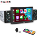 1 Din 5 Zoll Autoradio mit Apple Carplay Android Auto USB Bluetooth FM Bldschirm