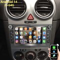 Autoradio Für Opel Corsa C/D Zafira B Astra G H Android 14 GPS WIFI 64GB Carplay