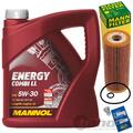 MANN ÖLFILTER FILTER+5W30 ÖL für 1.9+2.0 TDI VW SHARAN 7M GOLF 4 AUDI A3 8L A4