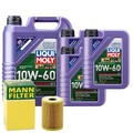 Motoröl 10W60 LIQUI MOLY Synthoil Race Tech Gt1 8L +MANN Ölfilter