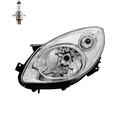 Scheinwerfer links für Renault Twingo II 2 Bj. 07-12 chrom H4 inkl. Lampen