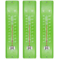 3x Thermometer Innenthermometer Außenthermometer Innen Außen Metall Groß XL