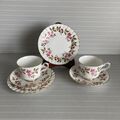 ROYAL STAFFORD FRAGRANCE BONE CHINE CUP - SAUCER - SIDE PLATE X2