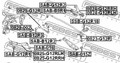 Querlenker Hinterachse links 0825-G12RLH FEBEST für SUBARU IMPREZA Stufenheck