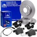 ATE BREMSSCHEIBEN 280mm + CERAMIC BELÄGE HINTEN passend für BMW X1 F48 + X2 F39