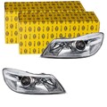 2x HELLA DE FF HALOGEN SCHEINWERFER passend für SKODA OCTAVIA LINKS+RECHTS
