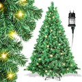 Weihnachtsbaum Grün/Weiß Innen 120-210cm Tannenbaum Baum Weihnachtsdekoration