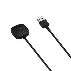 USB Ladekabel Für Fitbit Versa 3 / Versa 4 Smart Watch Ladegerät Kabel 1m