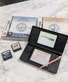 Nintendo Ds Lite Schwarz Konsole - mit Spielen - voll funktionsfähig - guter Zustand 