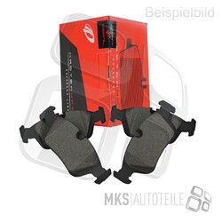 REMSA (0767.10) Bremsbeläge, Bremsklötze hinten für VW