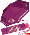 Scout Regenschirm Kinderschirm Taschenschirm Schulmappe safety reflex Pink Horse