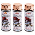 Chromlack Kupfer 3x 400ml Chromefarbe Chrome Spray Chromspray Effektspray Effekt
