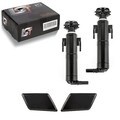 2x Scheinwerfer Teleskopdüse Blende Set links rechts für BMW X1 E84 2012-2015