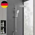 Florenta Regendusche Duschsystem Ohne Armatur-Duschset Mit Edelstahl Duschstange