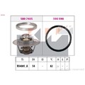 1x Thermostat, Kühlmittel KW 580 740 passend für AUDI SEAT