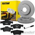 TEXTAR BREMSSCHEIBEN + BELÄGE HINTEN für MERCEDES M GL R KLASSE W164 X164 W251