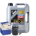 Motoröl 5W30 LIQUI MOLY Special F 5L+MAHLE Ölfilter+Ölablassschraube
