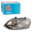 ALKAR H4 SCHEINWERFER SCHWARZ LINKS passend für VW POLO | 2771110