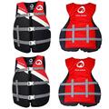 SPINERA Universal Nylon Vest 2er Set Schwimmwesten Wasserskiwesten 50N Weste red