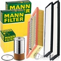 MANN FILTER INSPEKTIONSPAKET passend für MERCEDES W/S 124 200 TD 200 D 72 75 PS