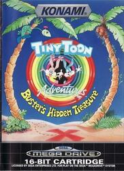 Tiny Toon Adventures Buster's Hidden Treasure - Sega Mega Drive Videospiel verpackt