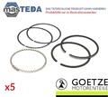 08-990100-00 KOLBENRINGE SATZ GOETZE ENGINE 5PCS STD FÜR AUDI 100,80,C4,B4,C3
