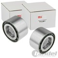 2X NTY RADLAGER-SATZ HINTEN BEIDSEITIG PASSEND FÜR TOYOTA LAND LINKS+RECHTS