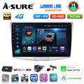 DAB+ 4+64G Android 14 Autoradio Carplay Navi Kam Für VW Passat B6 B7 CC 2010-15