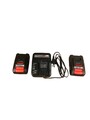 Original Einhell Starter Kit 2x 2,0 Ah Akku 18 V und Ladegerät Power X-Change